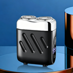 【German precision engineering, a best-selling shaver in Europe and America!】🏆The new generation dual-head pocket shaver，Instant shaving, haircutting, and hair removal in just 1 second! Suitable for the whole family!