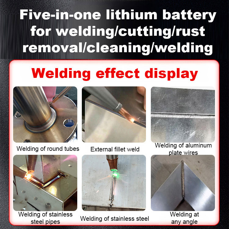 5-in-1 Handheld Laser Welder | [90℃-480℃ adjustable] 2000 W ultra-high performance | precise welding in 0.1 seconds | efficiency up to 500%!