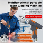 5-in-1 Handheld Laser Welder | [90℃-480℃ adjustable] 2000 W ultra-high performance | precise welding in 0.1 seconds | efficiency up to 500%!