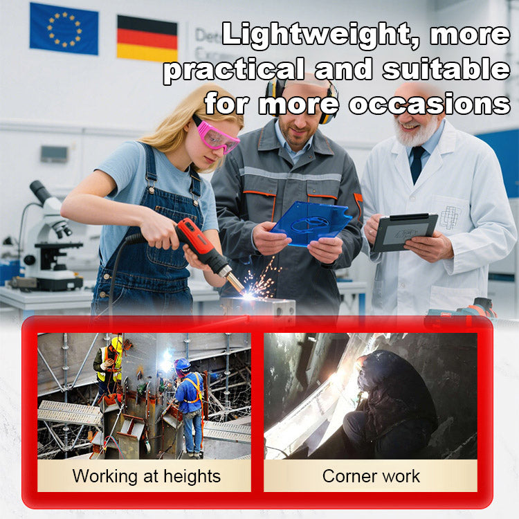 5-in-1 Handheld Laser Welder | [90℃-480℃ adjustable] 2000 W ultra-high performance | precise welding in 0.1 seconds | efficiency up to 500%!